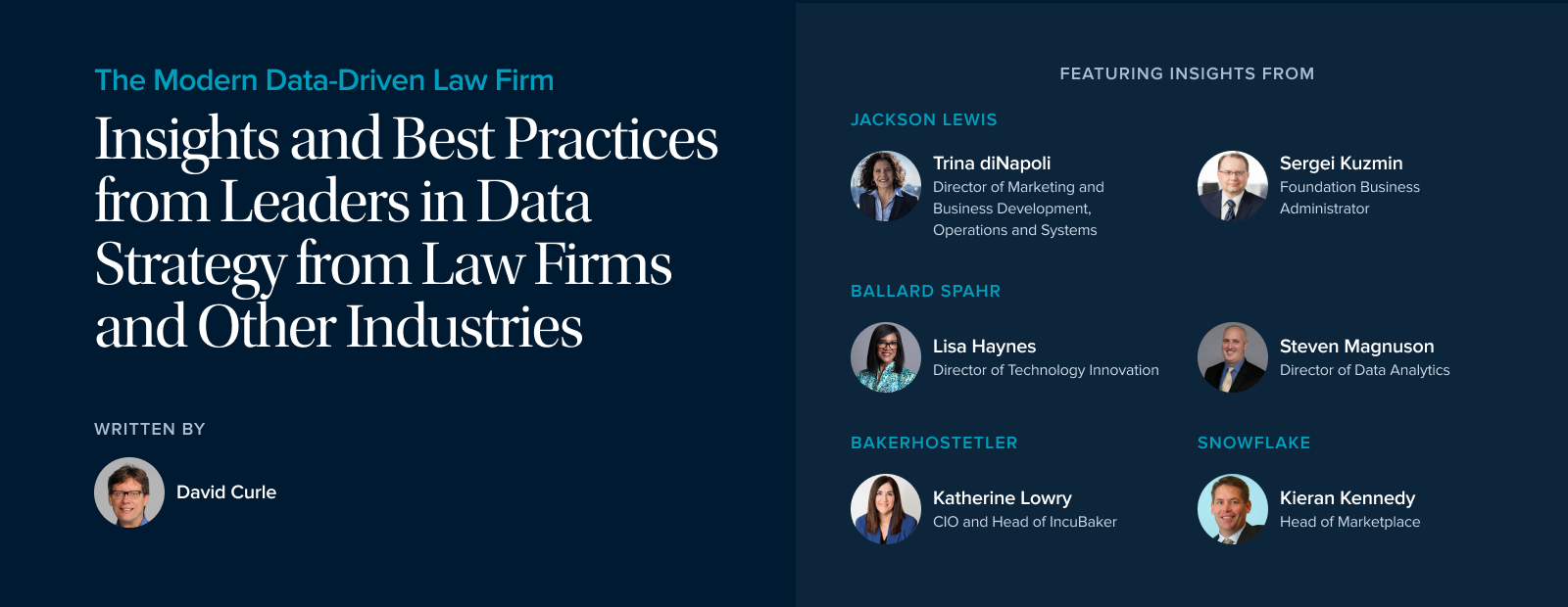 The Modern Data-Driven Law Firm The Modern Data-Driven Law Firm